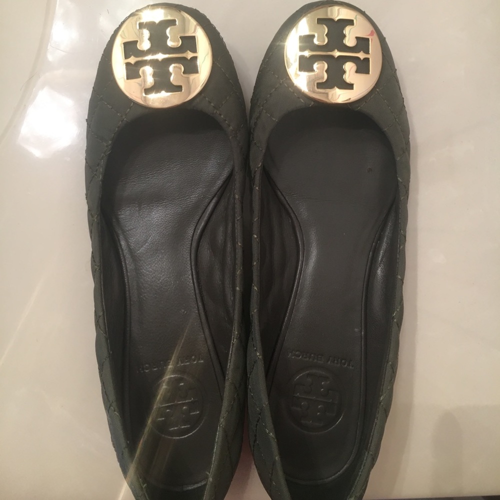 Tory Burch quilted Ballet Flats